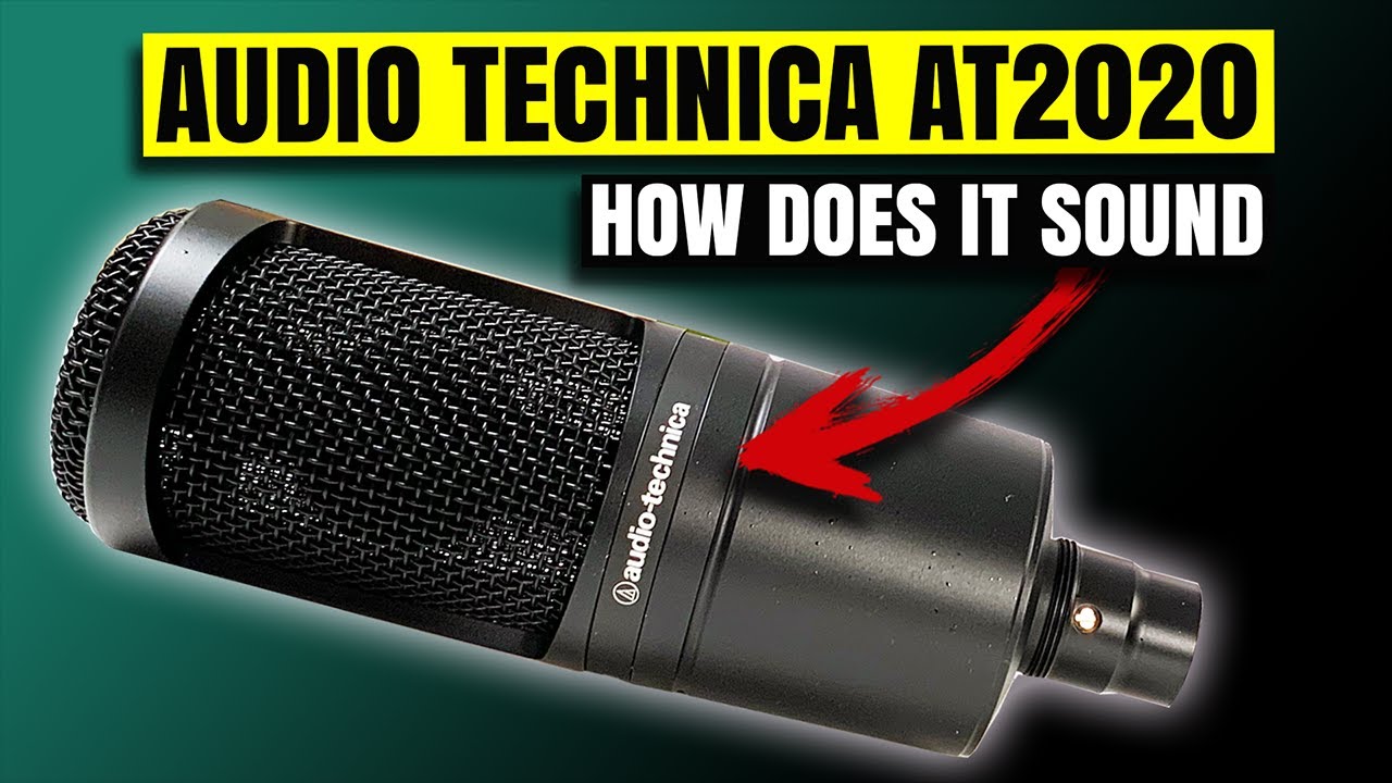 Best Budget Microphone? | Audio Technica AT2020 Review