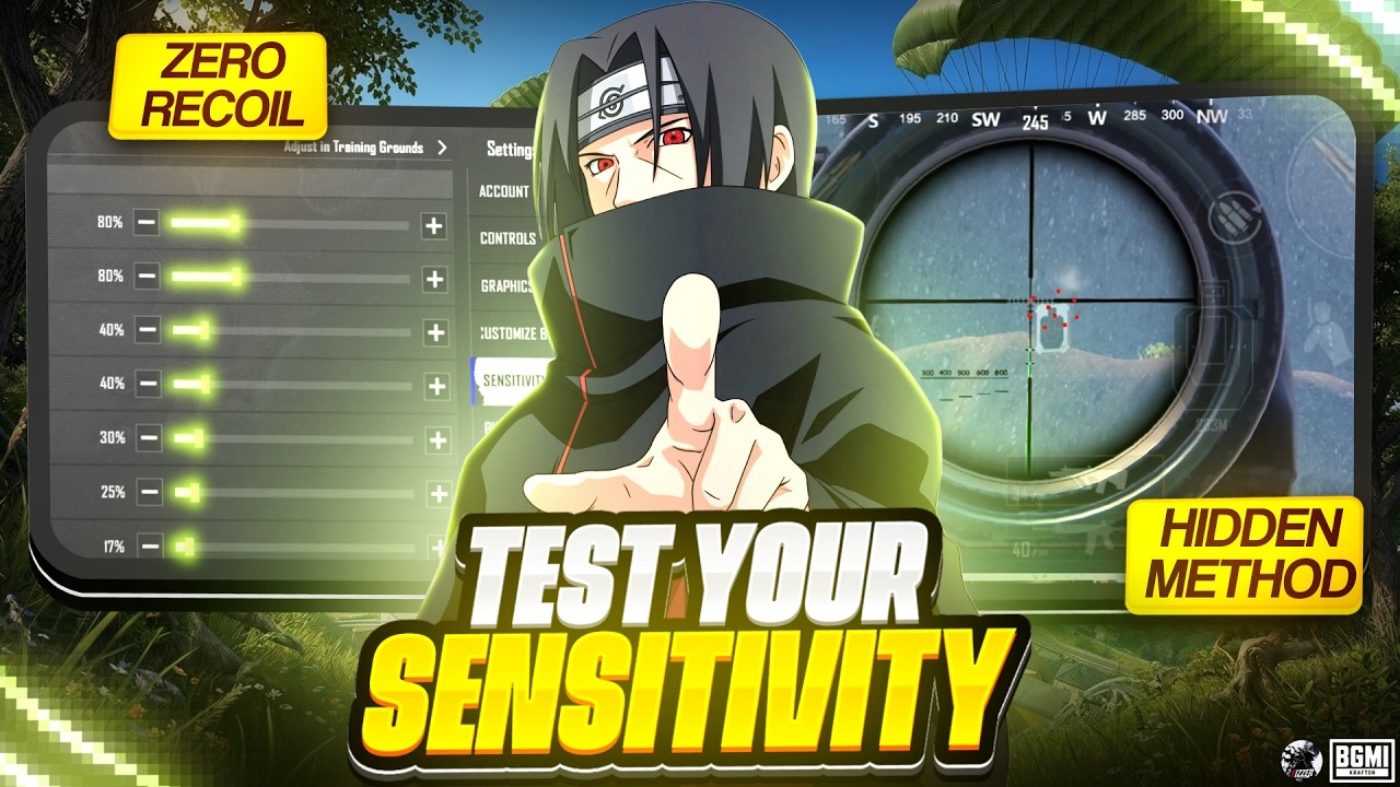 Test Your BGMI Sensitivity With 3 International Methods🔥 | 99% Players Skip This | BGMI/PUBG Mobile
