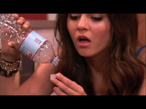 Sharing water from the bottle cap | Victorious