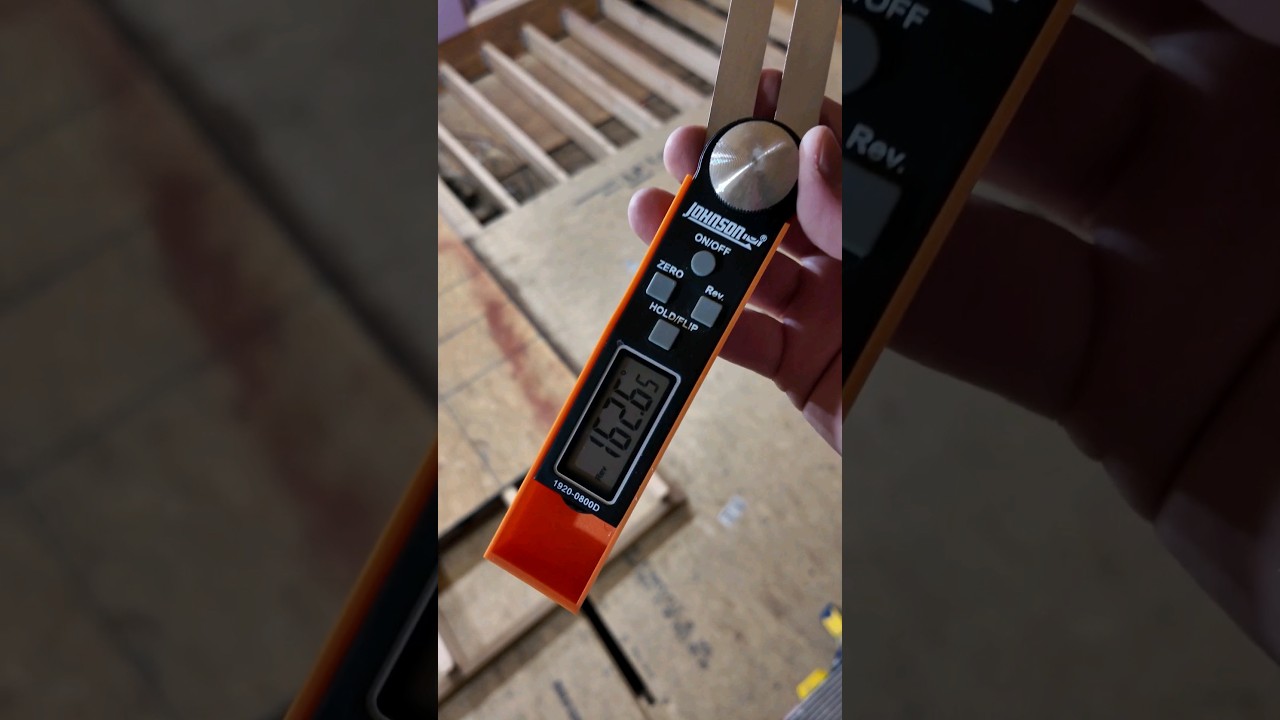 Johnson Digital T-Bevel #tools #johnsontools #tbevel #carpentry #carpenter #contractor
