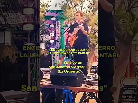 🧉"Yo vivo en San Marcos Sierras" en vivo (La Urgente)🐝 #shorts #folclore