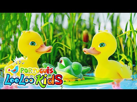 🦆Cinco patinhos💗 - Canções infantis para crianças