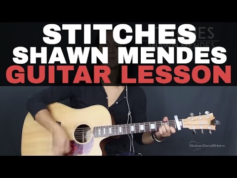 Stitches Shawn Mendes Guitar Lesson Acoustic