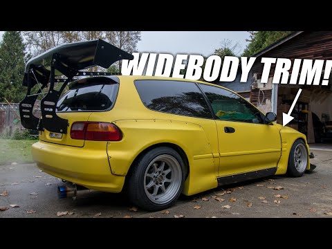 Widebody Civic Gets EDGE TRIM + A New Project!