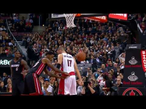 Jonas Valanciunas JAMS Over LeBron James