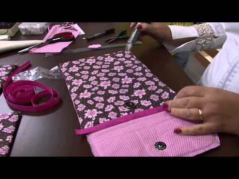 Porta Tablet sem Costura por Claudia Ferreira - 11/10/2013 - Mulher.com