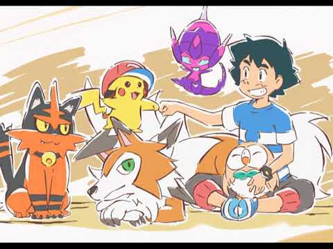 Alola!! Pokemon Sun & Moon OP 1 Full Lyrics