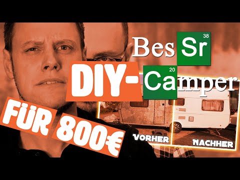 Luxus-Wohnwagen selber bauen für 800 Euro - Kein teures Wohnmobil nötig!