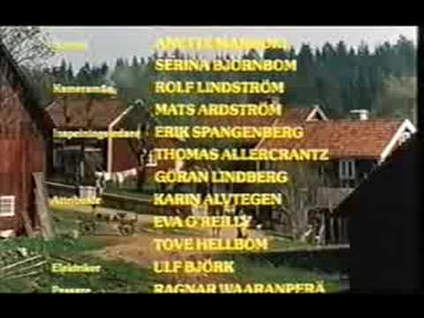 Alla vi barn i Bullerbyn - Eftertexter 1987