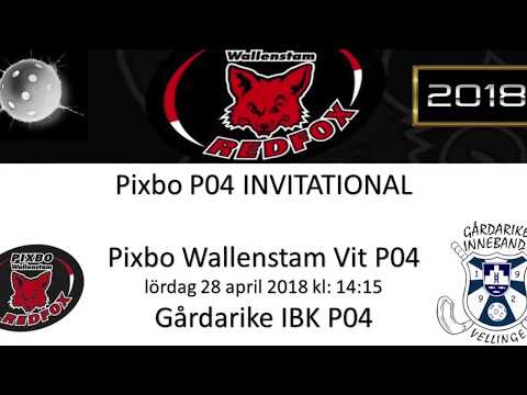 Pixbo P04 Invitational 2018   Pixbo Wallenstam Vit vs Gårdsrike 180428 14:15