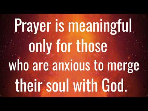 Best Motivation quotes || Prayer is meaningful only for those