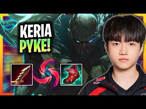 KERIA CHILLING WITH PYKE! | T1 Keria Plays Pyke Support vs Rakan!  Season 2025