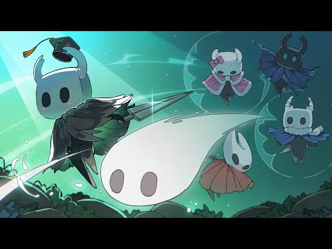 Hollow Knight - Speedrunner vs. 4 Expert-Level Hunters