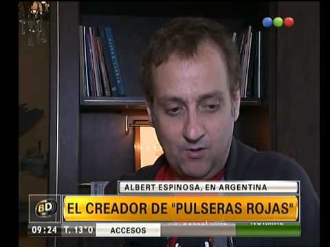 Entrevista con Albert Espinosa, el creador de Pulseras Rojas - Telefe Noticias