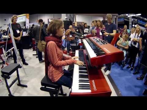NAMM 2017 Rachel Flowers Performance at Nord