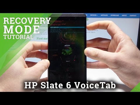 Recovery Mode in HP Slate 6 VoiceTab - Android System Recovery