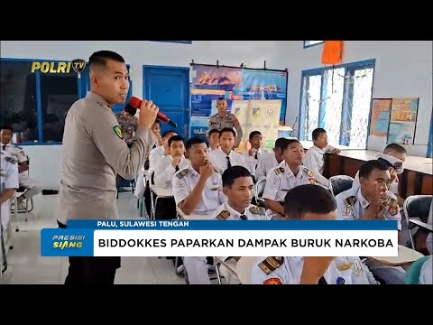 BIDDOKKES POLDA SULTENG GELAR PENYULUHAN NARKOBA UNTUK PELAJAR