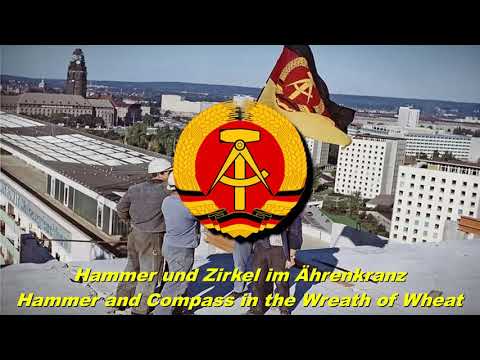 Hammer und Zirkel im Ährenkranz - Hammer and Compass in the Wreath of Wheat (East German song)