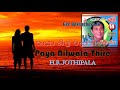 Paya Nilwala Thire H R Jothipala With Sunflower