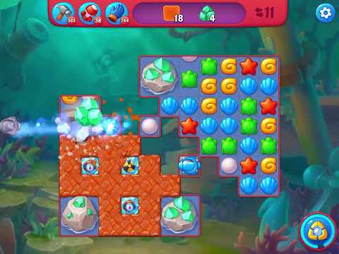 Fishdom Hard level 5847 no boosters フィッシュダム ハード [Friend's]