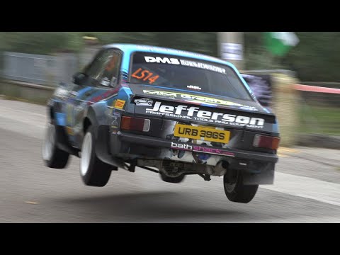 Frank Kelly SHOW at Rally Legend 2019! - 300HP Ford Escort Mk2 Drifts, Jumps & LOUD Sound!