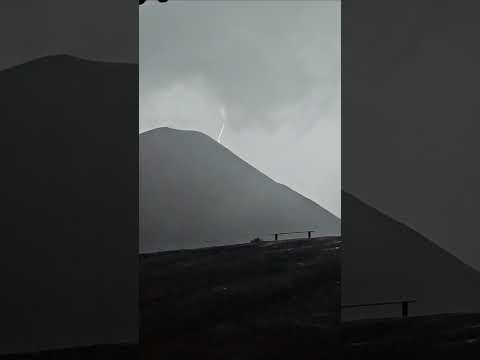 Tormenta eléctrica, Volcán de Pacaya