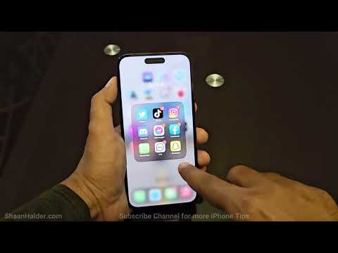 How to Create Folders on iPhone 14 Pro Max or ANY iPhone