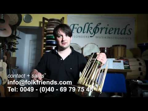 Waterphone Aquaphone water violin  - english description