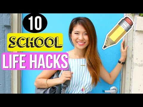 Life Hacks for High School & College + Study Tips! Video