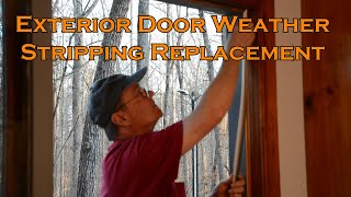 How to replace an Exterior Door Weather Stripping