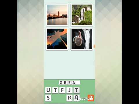4 Pics 1 Word - World Game Video