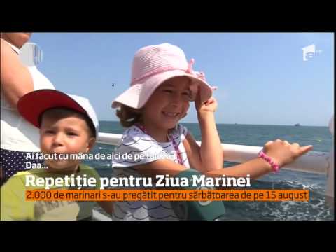 Repetiţie generală pentru Ziua Marinei