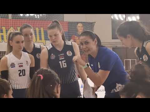 OK TENT - OK SREM 2:3 / 18. kolo Superlige Srbije za odbojkašice
