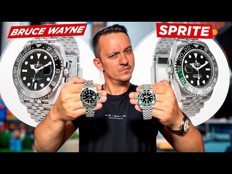 GMT-Master II: 2024 Bruce Wayne 126710GRNR vs. Sprite 126720VTNR | Features, Pricing, & Precision