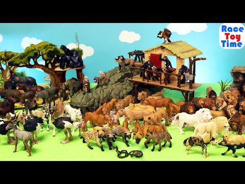 Safari Animal Toys Figurines Collection