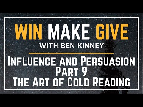 Influence & Persuasion Part 9 - The Art of Cold Reading