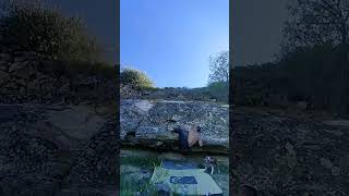 Photo of problem El mundo al revés in El Cogul boulder Area