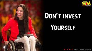 Download lagu Don't invest Yourself in the wrong people by Muniba Mazari || #SyncMotivation mp3 Download lagu Don't invest Yourself in the wrong people by Muniba Mazari || #SyncMotivation mp3