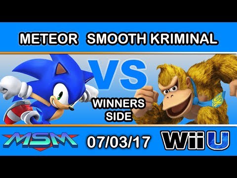 MSM 103 - Meteor (Sonic) Vs. SNG | Smooth Kriminal (Donkey Kong) Winners Side