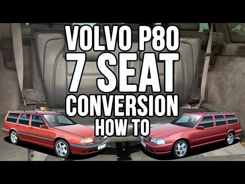 Volvo 850 and V70 (P80) Rear Seat Install - 7 Seat Conversion