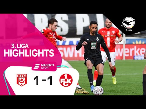 Hallescher FC - 1. FC Kaiserslautern | 11. Spieltag, 2020/2021 | MAGENTA SPORT