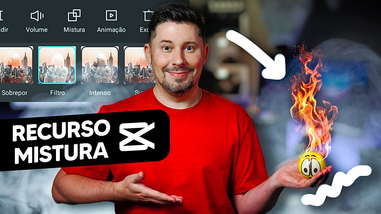 ANIMAÇÕES PERSONALIZADAS no CAPCUT (Recurso Mistura)