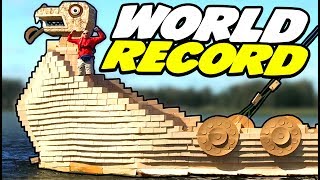 World Record Cardboard Vikingship | Craft Ideas For Kids on Box Yourself