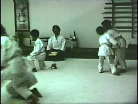 Chiba sensei's children's class, San Diego, 4th Avenue - 1983 or 1984