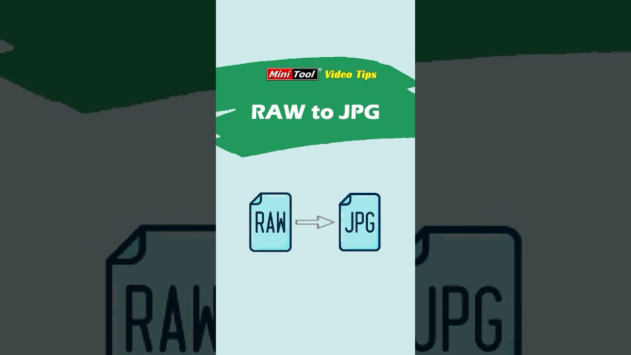 How to Convert RAW to JPG| A Free Handbook #jpg #raw