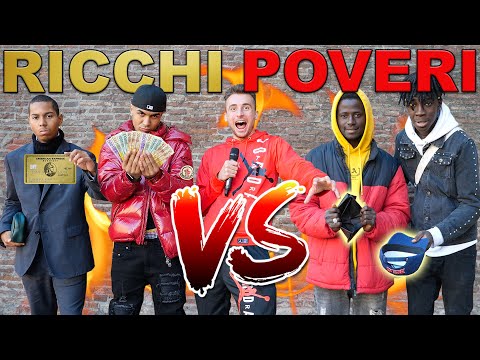 Rich vs. Poor - Q&A between young people ● ITALY vs. AFRICA