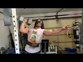 Dumbbell Overhead Press Crucified