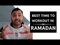 Best time to WORKOUT DURING RAMADAN! (Hindi / Punjabi)