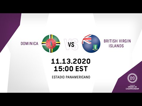 2021 Concacaf Under-20 Championship | Dominica vs British Virgin Islands