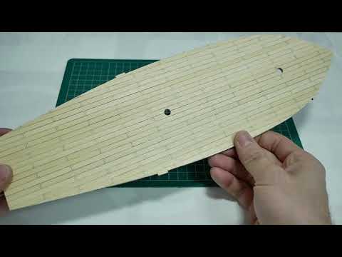 CASCO 09- Como forrar la cubierta 5. POLARIS - Modelismo Naval